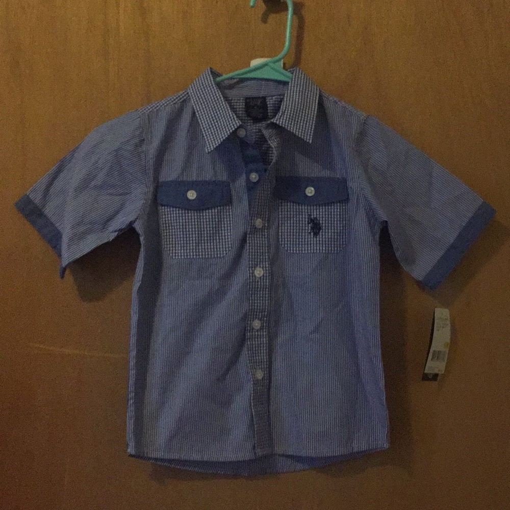 Little boys button shirt